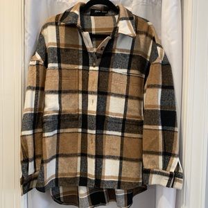 NWOT WOMENS SHACKET SIZE M